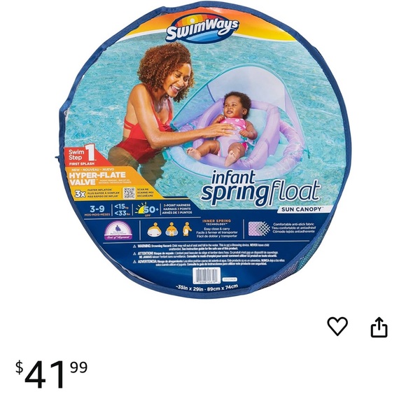 Infant Swimming Float - Picture 2 of 7